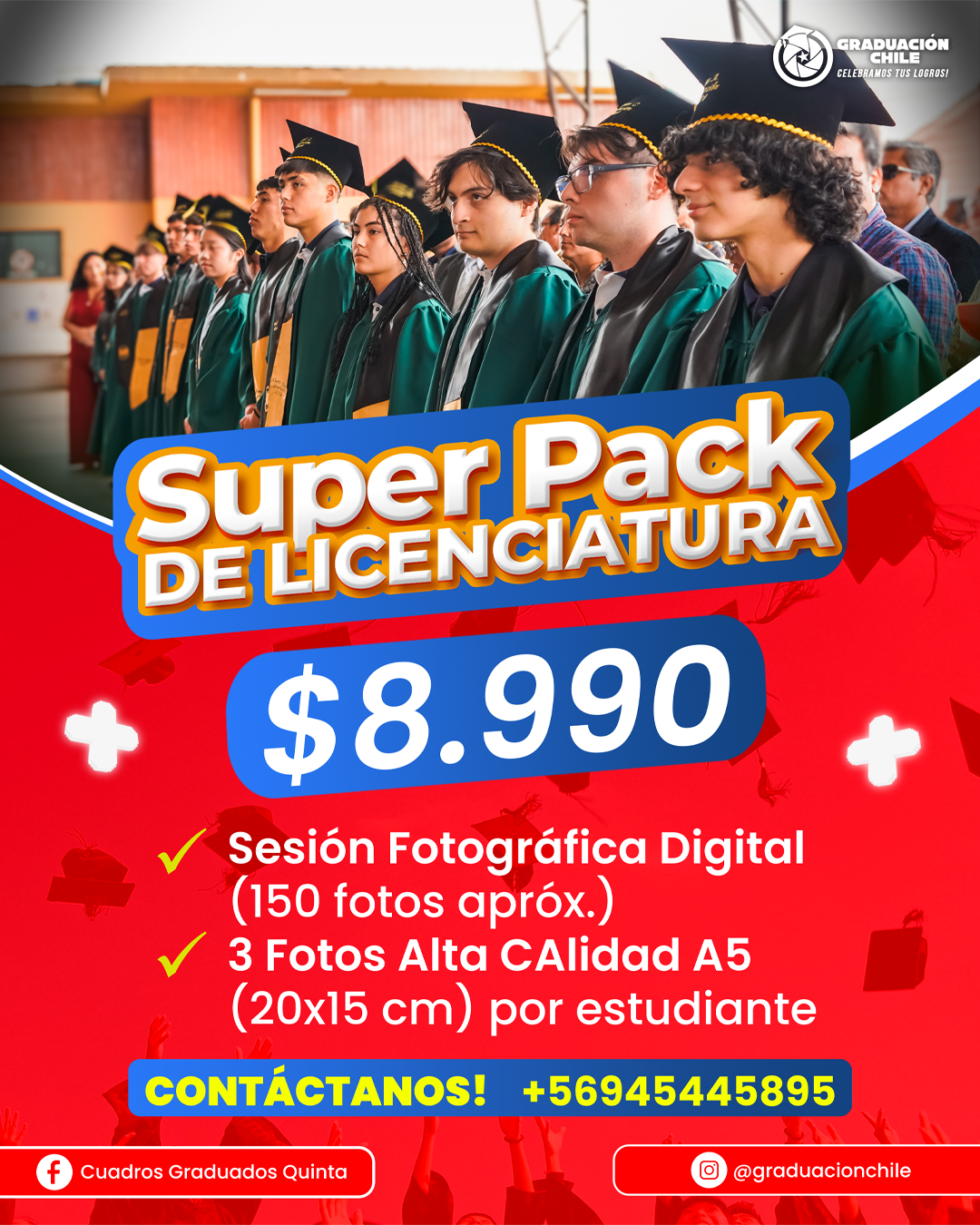 Super Pack de Licenciatura de Graduación Chile