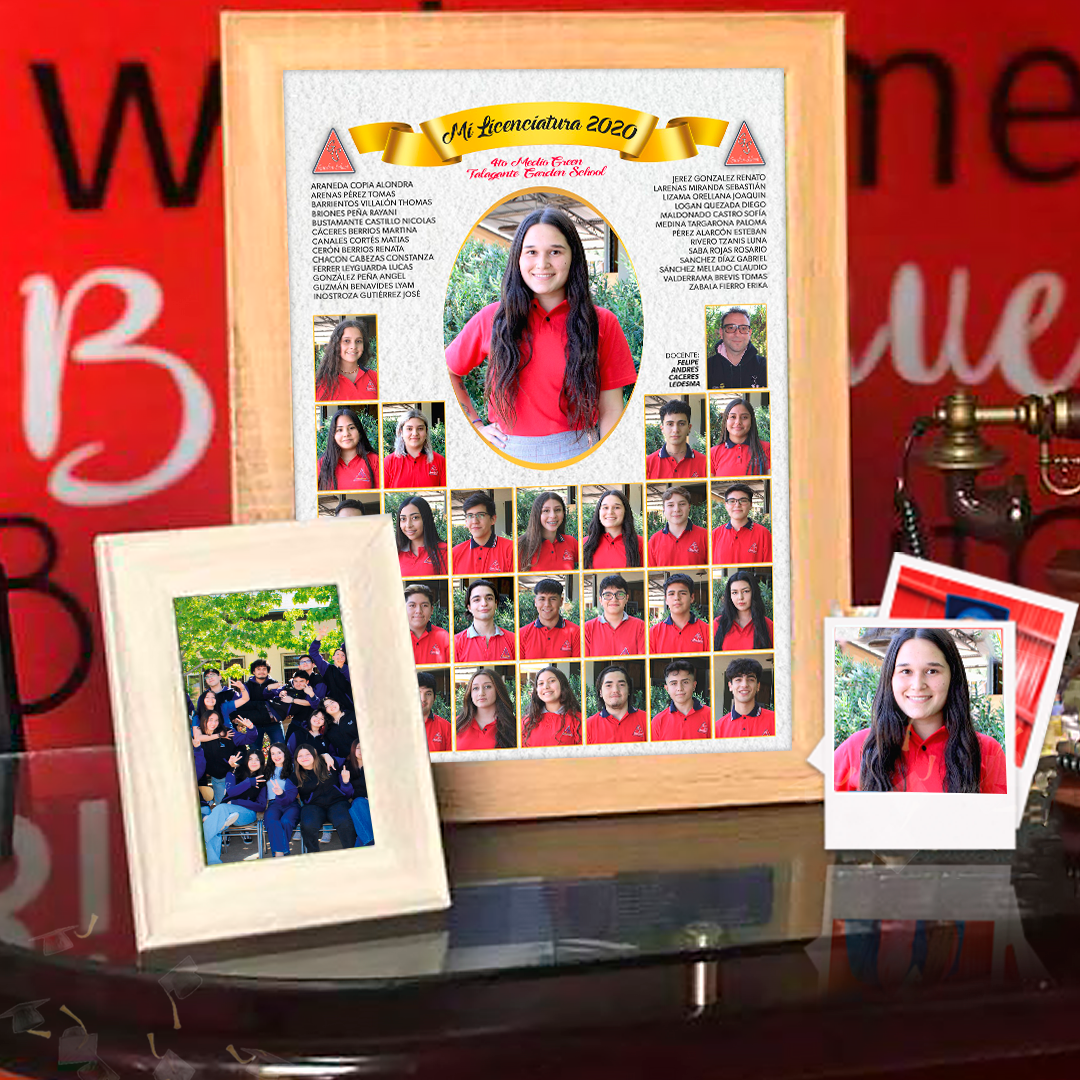 Pack Full con cuadro anuario de licenciatura