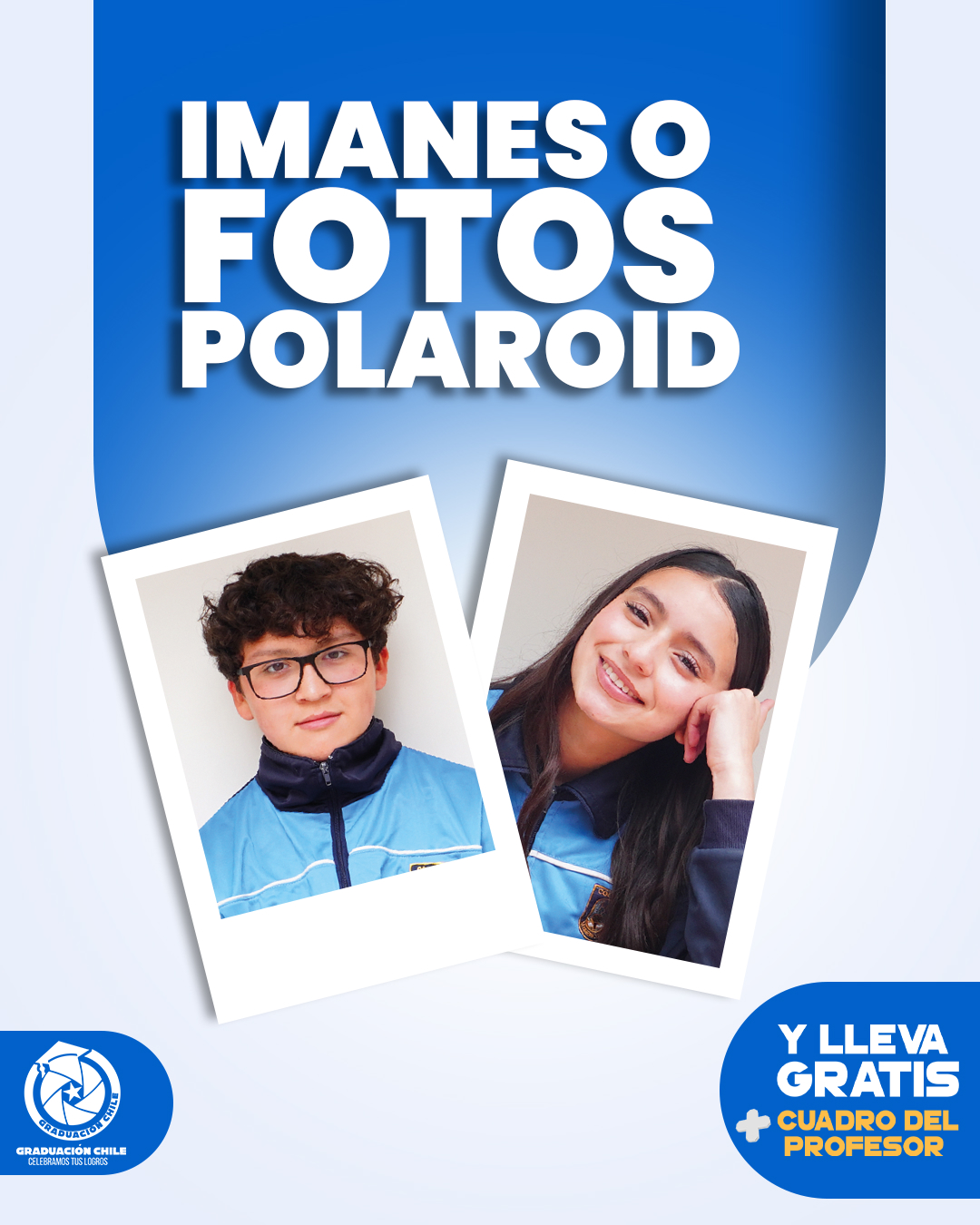 Imanes y fotos polaroid